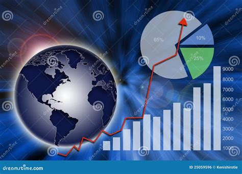 Global Economy Stock Illustration Illustration Of Maps 25059596