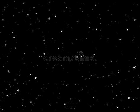 Perfect Starry Night Sky Background Outer Space Vector Background