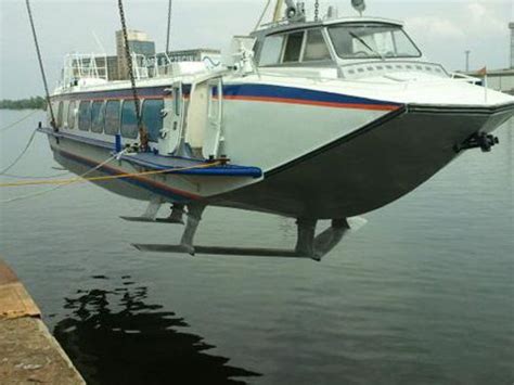 To raise the hull up and out of the water. Hydrofoil for sale - Daily Boats | Buy, Review, Price ...