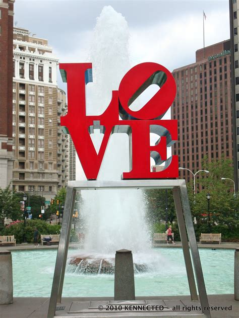 Philadelphia I Want To Visit All Of Them Center City Love Park