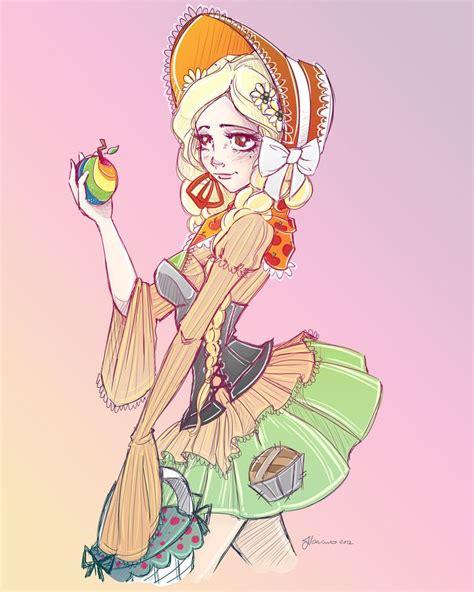 Young Granny Smith By Noflutter On Deviantart Character Design My