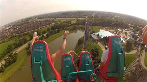 Behemoth Roller Coaster Canadas Wonderland Youtube