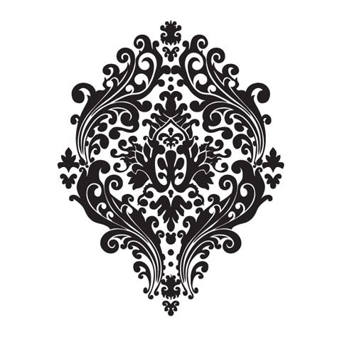 Free Damask Clip Art