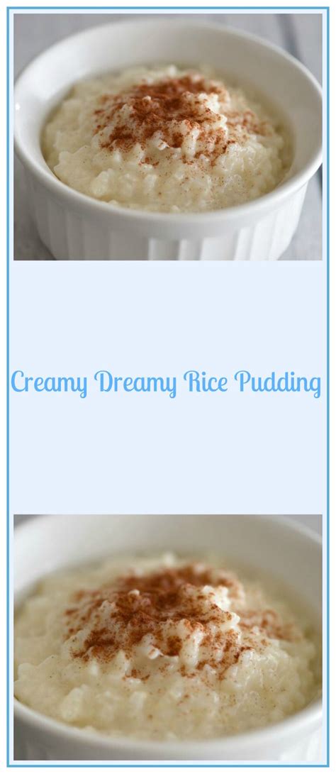 Creamy Dreamy Rice Pudding Pams Daily Dish