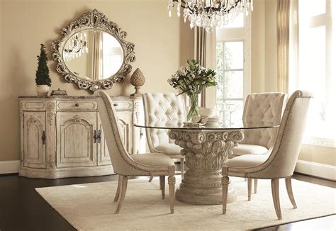 New listinghenredon dining room set: Beautiful Pedestal Table Base for Glass Top - HomesFeed