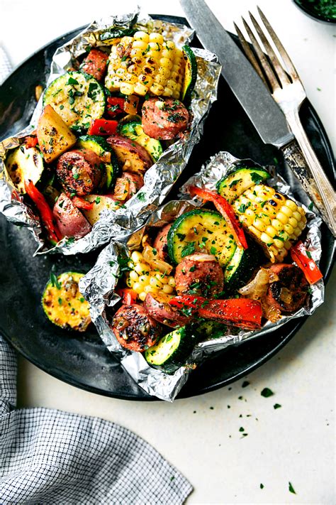 25 Foil Packet Dinners