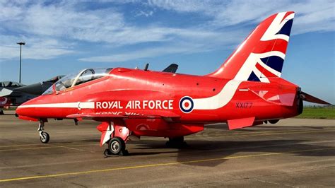 Everything You Need To Know About The Red Arrows Hawk Jet