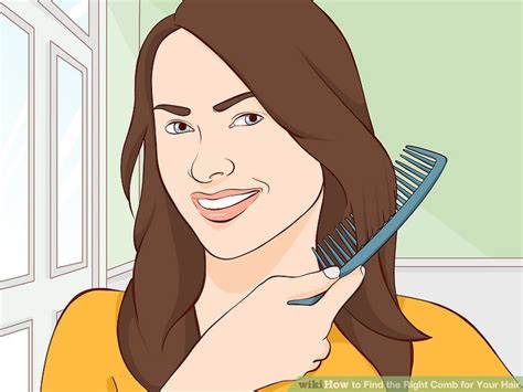 How To Find The Right Comb For Your Hair 3 Steps With Pictures