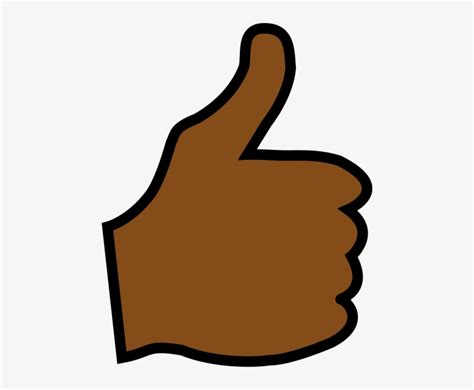 Thumbs Up Clipart Brown Pictures On Cliparts Pub 2020