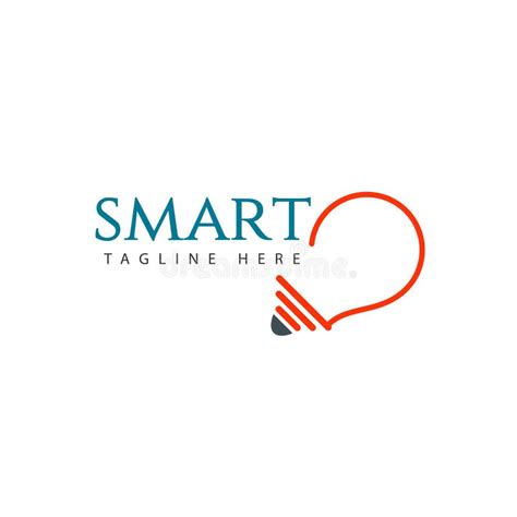 Smart Logo Vector Template Design Illustration Stock Vector