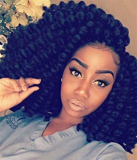 Flex rods are used to this hairstyle pretty and quick curls. 40 Crochet Twist Styles You'll Fall in Love With