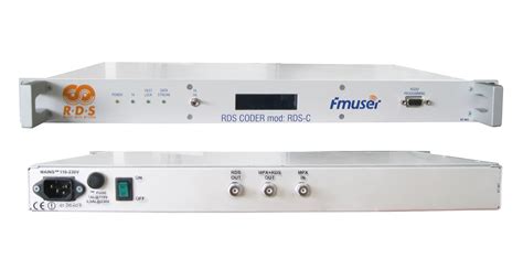 Fmuser Rds C Rds Encoder For Fm Transmitter With Mpx Sca Input