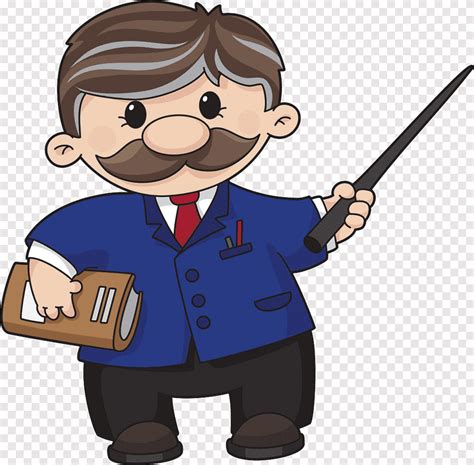 Free Download Animated Teacher Illustration Teacher Cartoon Teacher