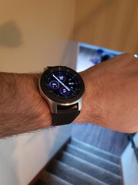 Samsung Galaxy Watch 46mm Sm R805 Gps Lte Smartwatch Silver Ebay