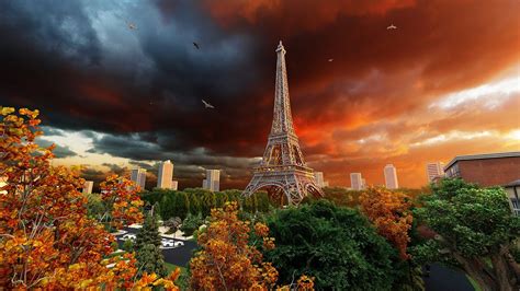 3d Virtual Tour Paris Eiffel Tower France Youtube
