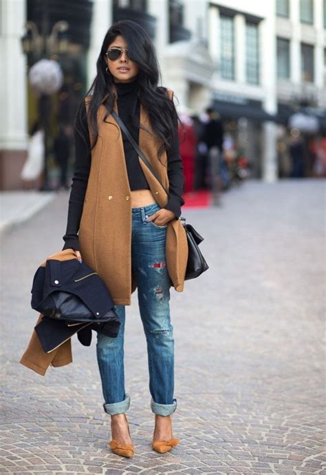 Camel hair, on the other hand, can be nice because it feels similar to cashmere but is harder wearing. 6 Tips on How to Wear Sleeveless Turtleneck Tops - Glam Radar