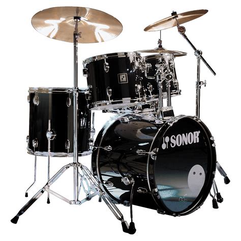 Sonor 503 Standard 5 Piece Drum Set Black Guitar Center