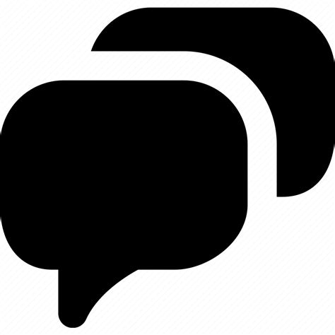 Chat Communication Dialogue Discussion Icon Download On Iconfinder