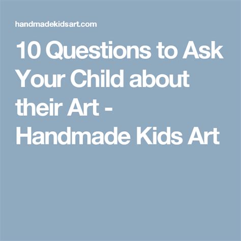 10 Questions To Ask Your Child About Their Art Kids Steam Lab Art