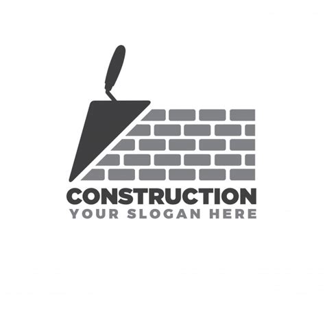 Sin embargo, es un negocio muy complejo y profesionalmente exigente, la constructora debe proporcionar una imagen sólida y confiable para que elegir un buen nombre sea un factor determinante para el éxito de tu nueva empresa. Logotipo de la construcción del hogar | Vector Premium