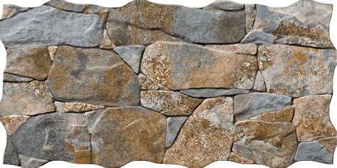 Stacked Rustic Slate Stone Effect Tiles Cusco Dry Stone Wall Effect