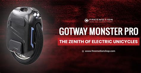 Gotway Monster Pro The Zenith Of Electric Unicycles