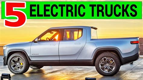 tesla rivian ford and more 5 electric pickup trucks with potential