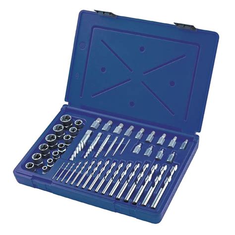 Irwin Hanson 48pc Master Extractor And Drill Bit Set At