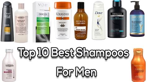 Top 10 Best Shampoos For Men Youtube