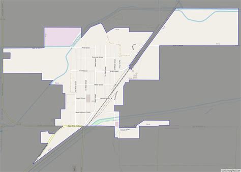 Map Of Ririe City