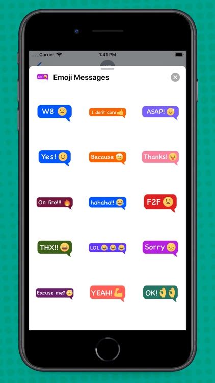 Emoji Message Bubbles By Renju Harilal