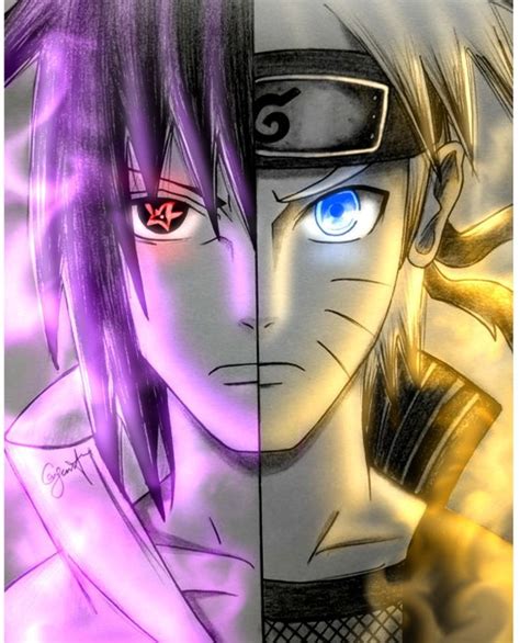 Naruto X Sasuke ภาพวาดอะนิเมะ รูปภาพ ศิลปะอะนิเมะ In 2022 Anime