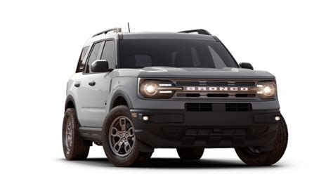 2021 Ford Bronco Sport Big Bend Cactus Grey 15l Ecoboost® Engine With