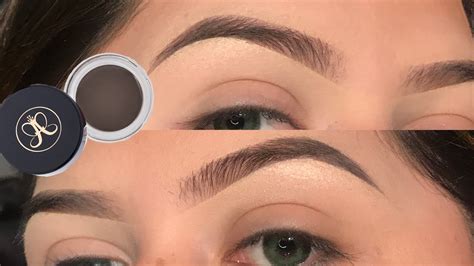 How To Do Eyebrows With Pomade Eyebrowshaper
