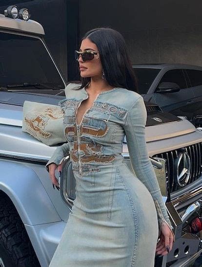 Kylie Jenner Offers A New Take On The Denim Trend