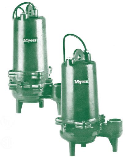 Myers® Mw Series 2 Solids Handling Sewage Pumps On Rapid Pump And Meter