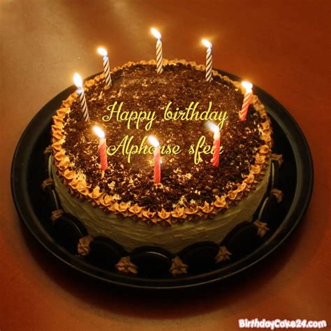 44 editable birthday cakes ranked in order of popularity and relevancy. Birthday Cake with Candles With Name Generator | Birthday cake with candles, Happy birthday ...