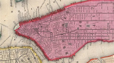 New York City History And Cartograph 1860 Youtube