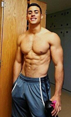 Shirtless Male Jock Muscular Beefcake Hot Hard Body College Man Photo X G Picclick