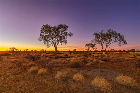 Outback Queensland. Sunrise in the Outback. Near Winton, Qld. | Lyle Radford Photography