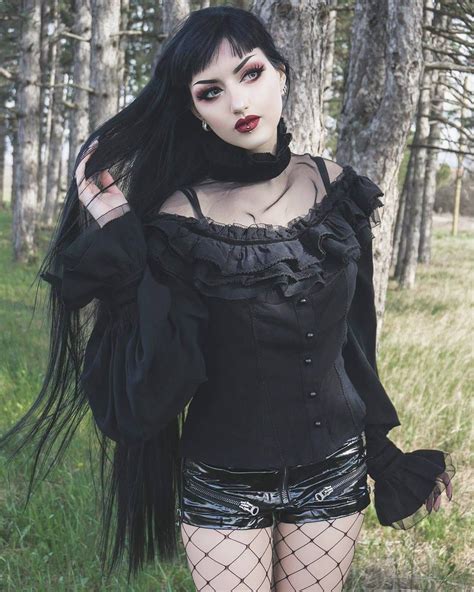 📷 Nenamit Outfi Punk Girls Gothic Girls Gothic Lolita Gothic Dress