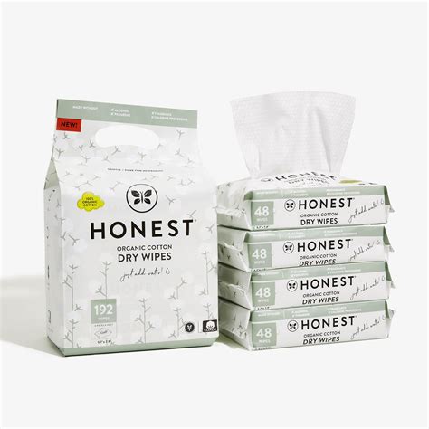 Disposable Dry Baby Wipes Disposable Cotton Honest Wipes Baby