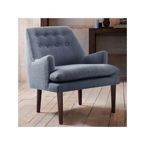 Madison Park Elsa Accent Chair | Accent chairs, Blue accent chairs, Mid century accent chair