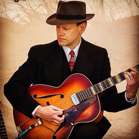 In most jazz performances, players play solos which they make up on the spot, which requires considerable skill. Swing Jazz Guitar Player to Hire from Northumberland