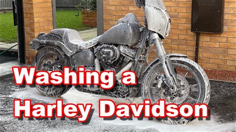 Washing The Uks Winter Road Debris Off A Harley Davidson Lowrider S Stage 4 Tuned Youtube