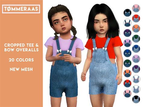 Sims 4 Cc Custom Content Toddler Clothing The Sims Resource