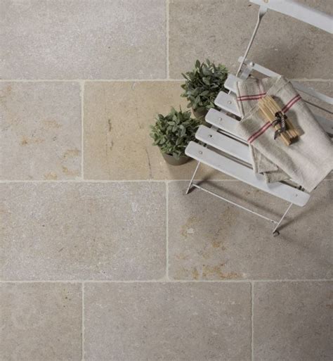 Classic Dijon Limestone Tumbled Patio Tiles Patio Flooring