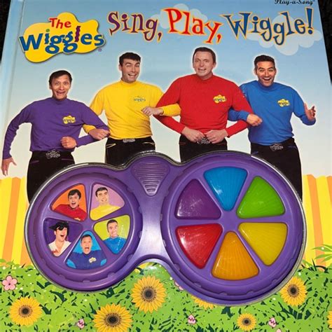 Wiggles Toys The Wiggles Sing Play Wiggle Songbook Sing And Drum