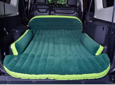 Heavy Duty Inflatable Car Mattress Bed For Suv Minivan Back Seat