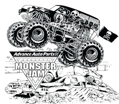 They are free and easy to print. Free Monster Truck Coloring Pages at GetColorings.com ...